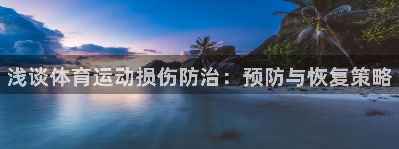 3377体育网页登录入口：浅谈体育运动损伤防治：预防与恢复策略